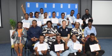 UNDP student ambassadors graduate in Mbabane after a year of driving youth-led projects on climate action, sustainable development and community empowerment across Eswatini.
