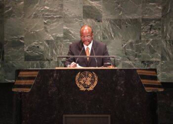 His Majesty King Mswati III addresses the 80th Session of the United Nations General Assembly in New York, calling for Taiwan’s inclusion in the UN system and reforms to strengthen global peace efforts.