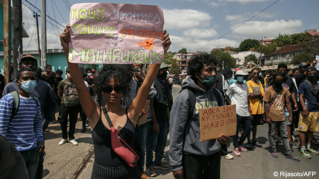 Madagascar's protesters have named their movement Gen ZImage: Rijasolo/AFP