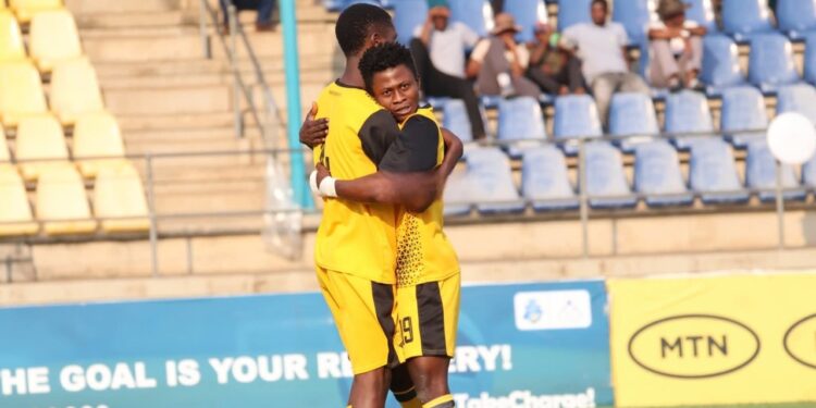 Malanti Chiefs celebrate after victory.