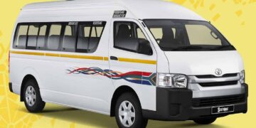 The Toyota Hiace PWD is only offered in Ivory White paintwork. Picture: Supplied