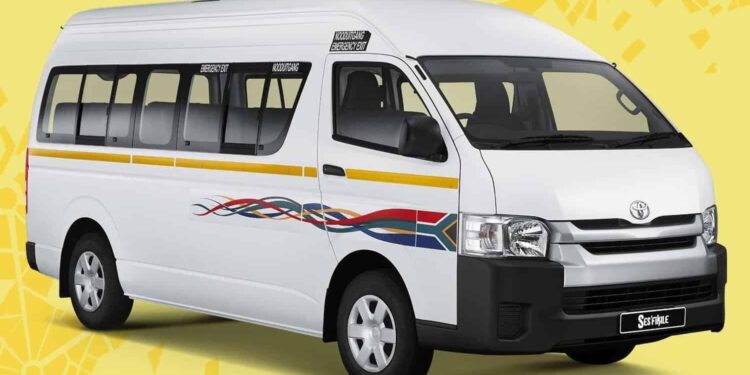 The Toyota Hiace PWD is only offered in Ivory White paintwork. Picture: Supplied