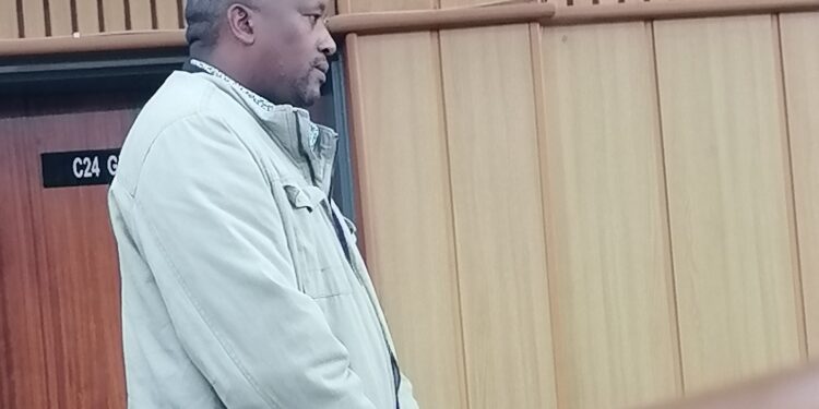 Manzini Nazarene High School teacher, Meluleki Ndzabukelwako appeared in court. | Pics, Sithembiso Sihlongonyane