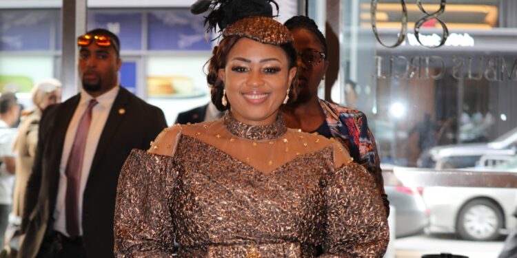 Inkhosikati Make LaNtentesa joined other first ladies at a luncheon that was hosted by the first lady of the United States of America. During the UN General Assembly (UNGA) 2025 in New York,
