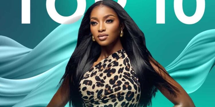 Luyanda Zuma celebrates her place among the Top 10 finalists of Miss South Africa 2025.