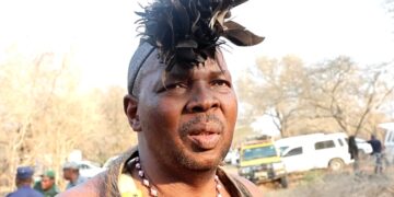 Royal Eswatini Police Service National Commissioner Manoma Vusie Masango addressing security matters following the Butimba hunting expedition.