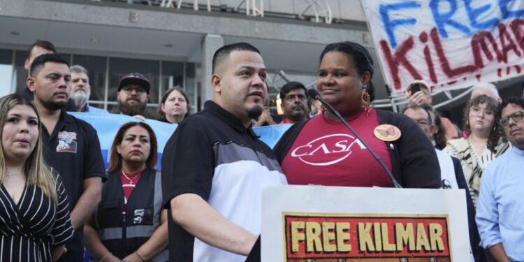 Kilmar Abrego Garcia (Pic AP/Stephanie Scarbrough)