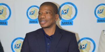 MRFA Chairman Vusi Hall, Photo by Eswatini Soccer Diski