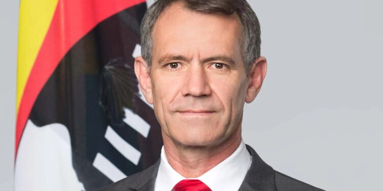 Minister of Finance Neal Rijkenberg. | Courtesy pic