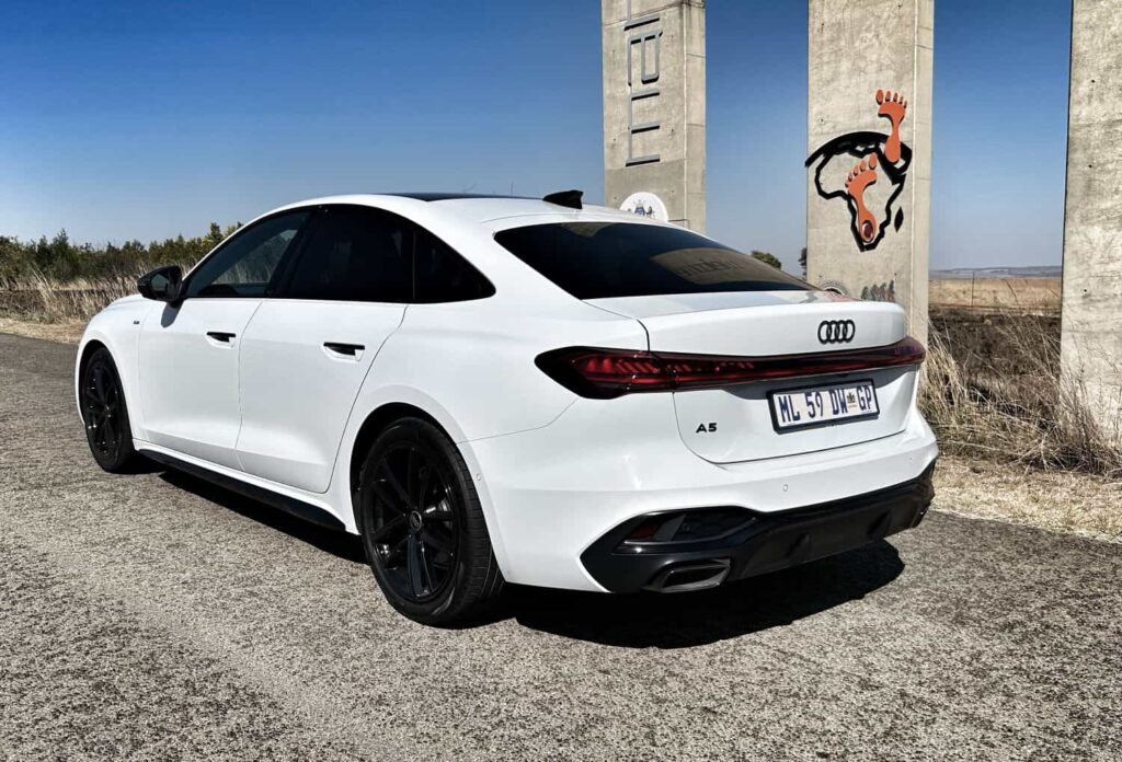 The Audi A5 features flush door handles. Picture: Jaco van der Merwe