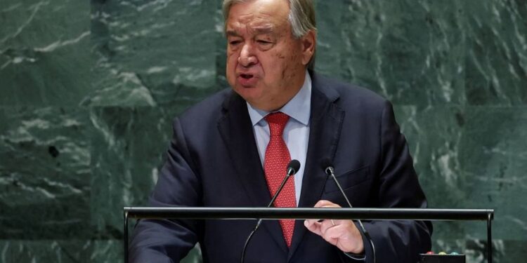 UN Secretary-General António Guterres