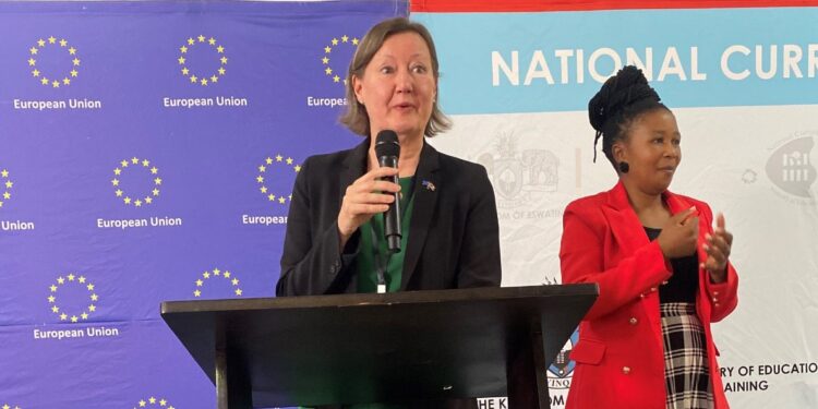 EU Head of Cooperation Eva-Maria Engdahl