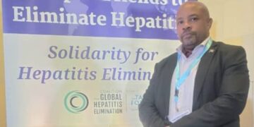 Health Minister Mduduzi Matsebula attending the UN General Assembly side meeting on global hepatitis elimination in New York