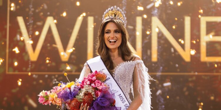 The current reigning Miss South Africa, Mia Le Roux