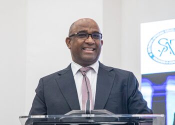 Central Bank of Eswatini Governor, Phil Mnisi.
