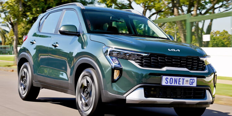Exterior: Kia Sonet’s sleek urban design fits Eswatini city streets.