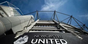 St James’ Park, home of Newcastle United