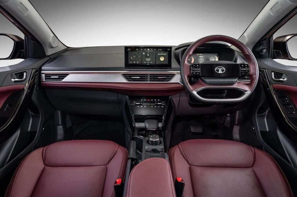 The Accomplished S features burgundy leatherette. Picture: Supplied
