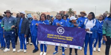 Delegates from SADC Member States gather in Swakopmund, Namibia, for the inaugural Anti-Corruption Expo and Games under the theme “SADC United Against Corruption.”