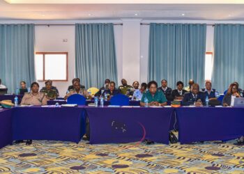 Participants from the Zambia Defence Force and Security Wings engage in the SADC pre-deployment training session on preventing sexual exploitation and abuse.