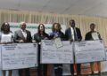 The top 3 Youth Farmers of the Year 2025