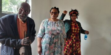 Deputy Prime Minister Thulisile Dladla during the official handover of new houses to vulnerable citizens in the Mhlambanyatsi and Mangcongco constituencies.