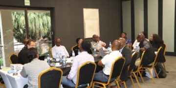 Delegates participate in the WASH Regulation Capacity Building Workshop, engaging in discussions to improve water, sanitation, and hygiene governance in Eswatini.