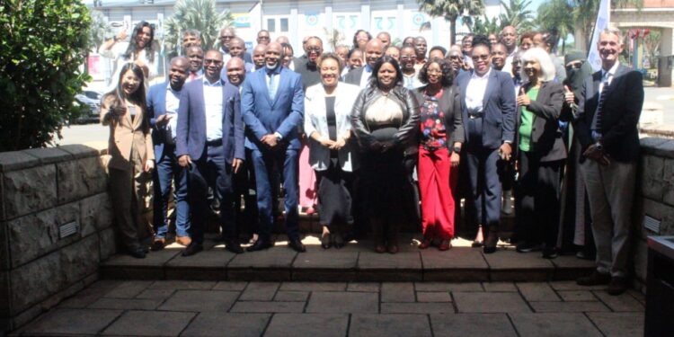 Delegates from Eswatini and Lesotho gather for the Capacity Building Workshop on Quality Assurance in Higher Education