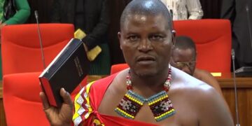 Chief Jozane of kaLanga Chiefdom.