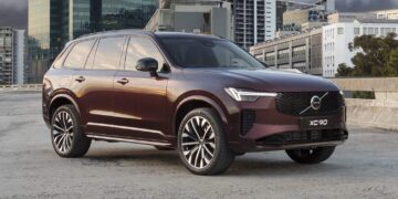 Front facia has undergone a noticeable revision. Image: Volvo