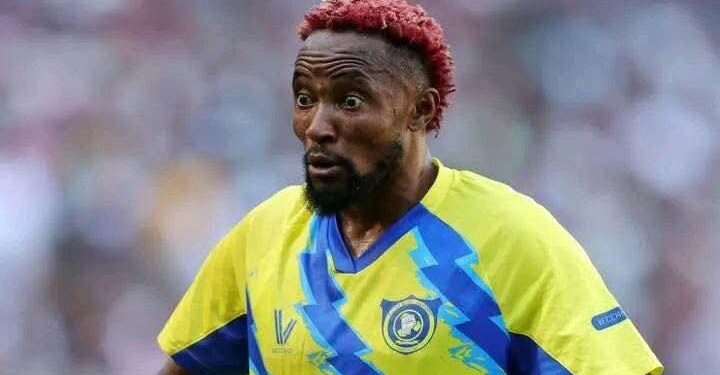 St. Eloi Lupopo midfielder, Dieumerci Mukoko Amale. | Pic, Facebook