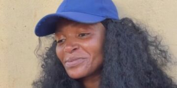 Nokukhanya Mdluli who came first in the women category during the army recruitment drive at Phondo Inkhundla. | Courtesy pic