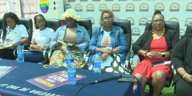 Representatives from various women's rights organisations. | Courtesy pic