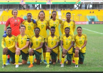 Banyana Banyana squad.