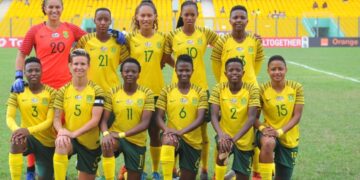 Banyana Banyana squad.