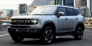 T1 opens Jetour’s range of T-series SUVs. Image: Jetour