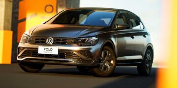 Polo Track is currently sold solely in Brazil below the conventional Polo. Image: Volkswagen do Brasil