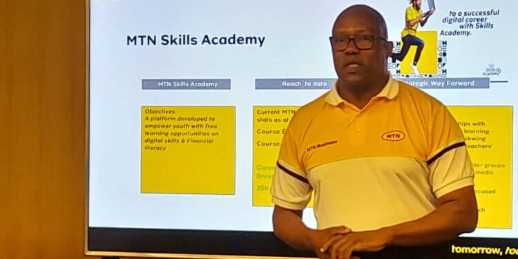 MTN Eswatini Head of Corporate Services Sibusiso Nhleko. | Photo by Nkosingiphile Myeni