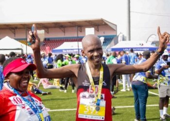 International athlete, Charles Jiyane won the 42KM number gold. | Pic, Lindelwa Myeni