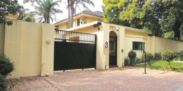 The home of former president Nelson Mandela on 12th avenue in Houghton