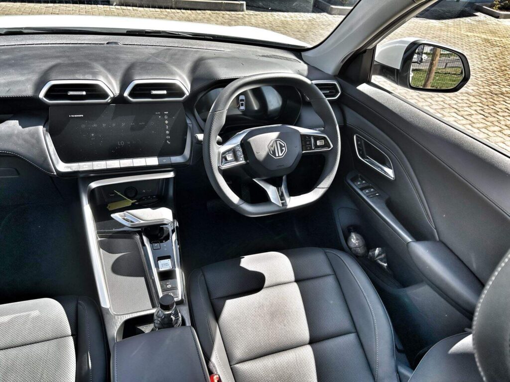 The interior feels premium. Picture: Jaco van der Merwe
