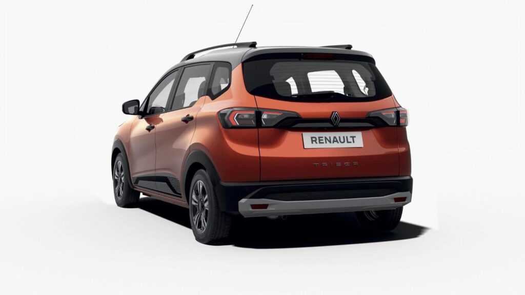 The new Renault Triber features LED taillights. Picture: Supplied