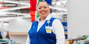 SA’s first Walmart store manager, Onicca Mothapo. Picture: Supplied