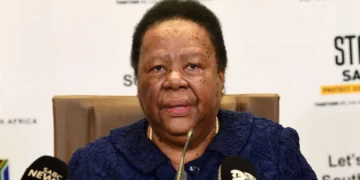 South Africa's Former international relations minister Naledi Pandor. Picture: X/@aishapandor