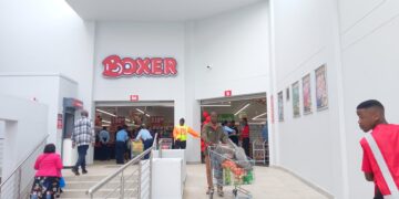 The entrance to Boxer Superstores Mbabane. Photo by Khulekile Mhlanga