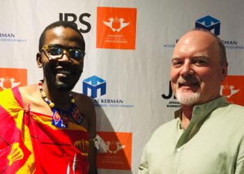 Siphiwo Lushaba pictured at the RAA-ED gala dinner. (Pic supplied)