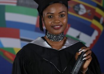 One of the Limkokwing Univesrity graduates.