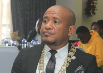 Manzini Mayor Wesley Dlamini pictured at the council's AGM. (Pic: Pro-Media)