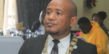 Manzini Mayor Wesley Dlamini pictured at the council's AGM. (Pic: Pro-Media)