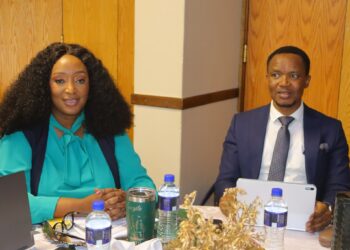Municipal Council of Manzini Dr. Lungile Dlamini pictured at the council's AGM held yesterday at The George Hotel. (Pic: Municipal Council of Manzini)